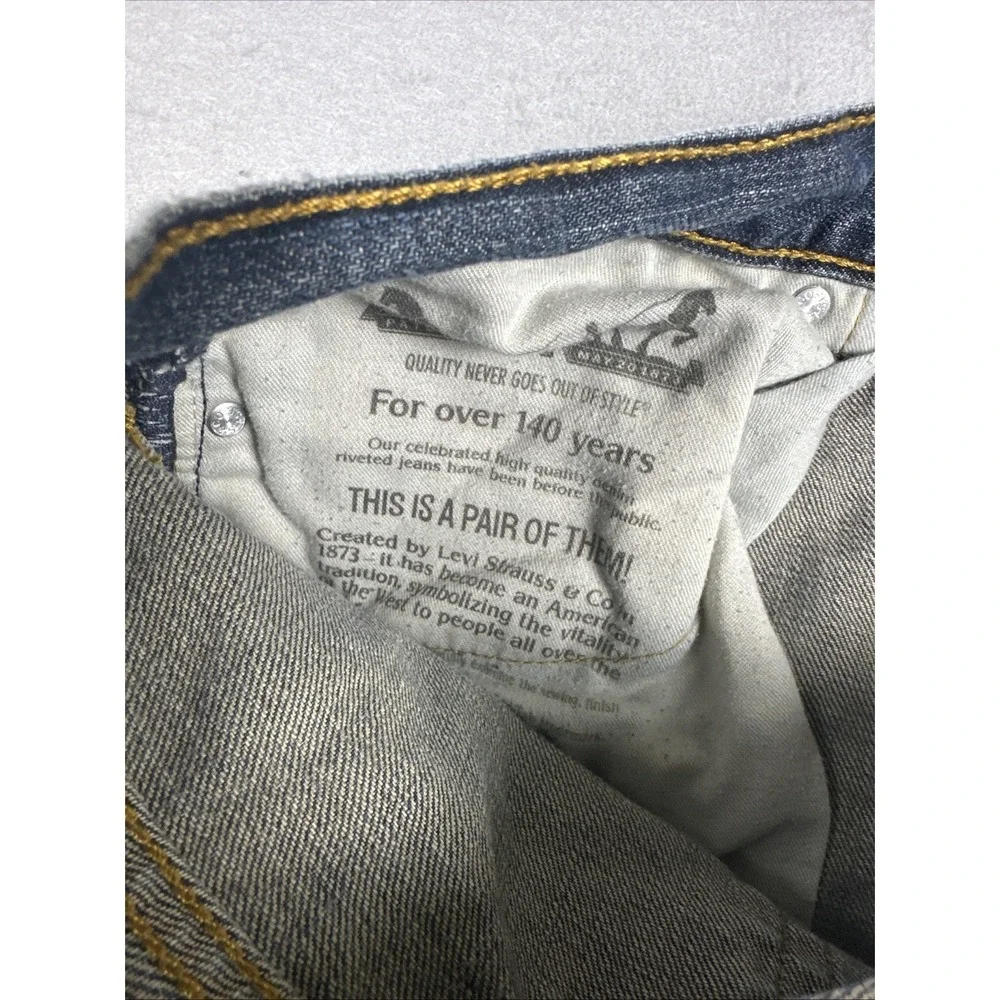 Levis 505‎ Stretch Jeans Mens Size 36x30 Denim Regular Fit Straight